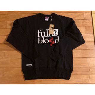 ラッツ(RATS)のRATS FULL BLOOD CREW NECK ブラックMサイズ(スウェット)