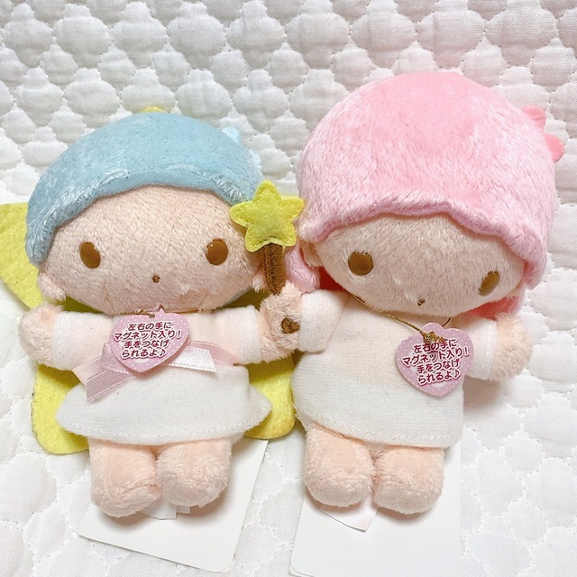 リトルツインスターズ キキララ マスコットホルダー ぬいぐるみ リトルツインスターズ キキララ マスコットホルダー ぬいぐるみ