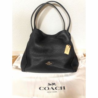 コーチ(COACH)のCOACH   イーディー ショルダー バッグ  リファインド ペブルド レザー(トートバッグ)