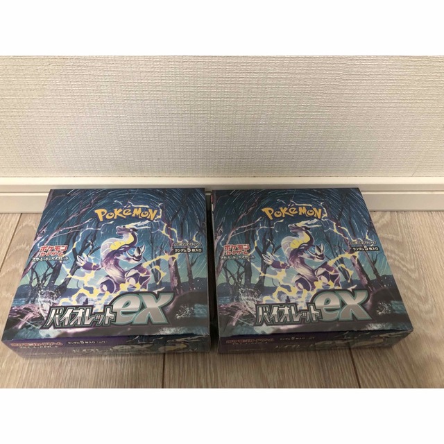 ポケモンカード　バイオレットex　シュリンク付き未開封