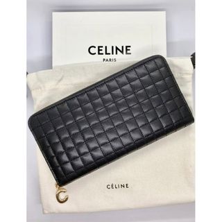 セリーヌ(celine)の【新品】CELINE セリーヌ 長財布 ラージジップウォレット ブラック(財布)