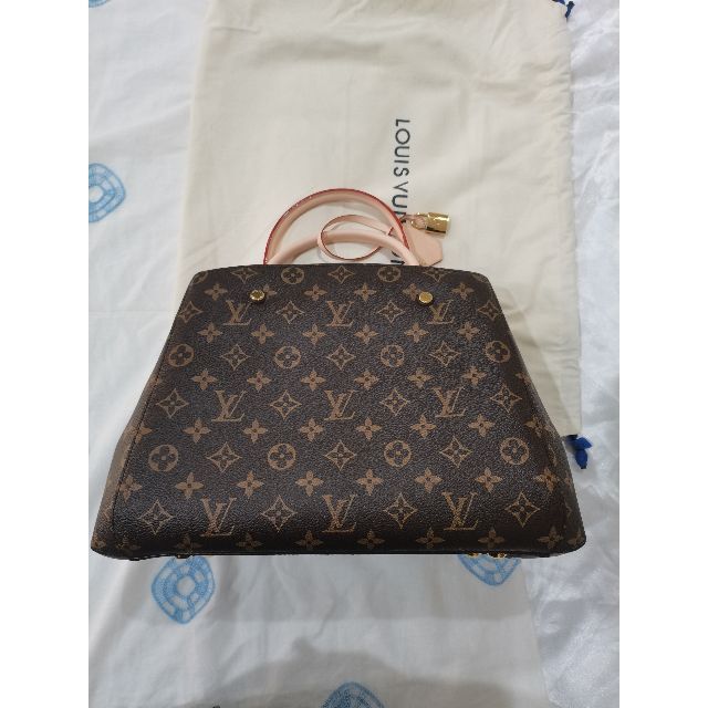 LOUIS VUITTON - ルイヴィトン モノグラム モンテーニュBB 2WAYバッグ ブラウン  レディー