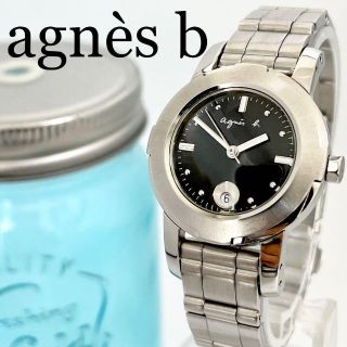 アニエスベー(agnes b.)の572 agns b アニエスベー時計　レディース腕時計　ブラック　人気(腕時計)