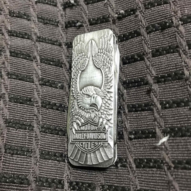 Harley Davidson zippo ハーレーダビットソン マネー クリップ ナイフ 便利道具の通販 by popo's shop｜ ハーレーダビッドソンならラクマ