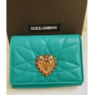 DOLCE&GABBANA - 【新品】DOLCE&GABBANA DEVOTION 三つ折り財布