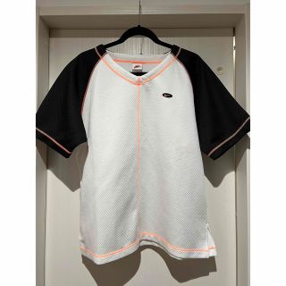 ナイキ(NIKE)の90S' NIKE メッシュ　Vネック　Tシャツ　サイズL(Tシャツ/カットソー(半袖/袖なし))