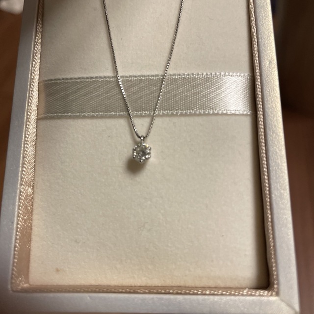 鑑定付★ プラチナ ダイヤモンドネックレス 0.33ct Pt 《新品》