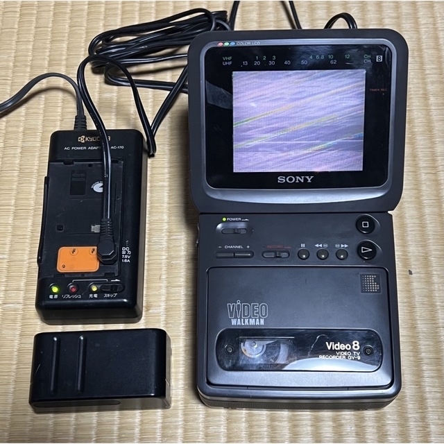 SONY - SONY ビデオウォークマン GV-9 Hi8 ジャンクの通販 by SONY - SONY ビデオウォークマン GV-9 Hi8 ジャンクの通販 by