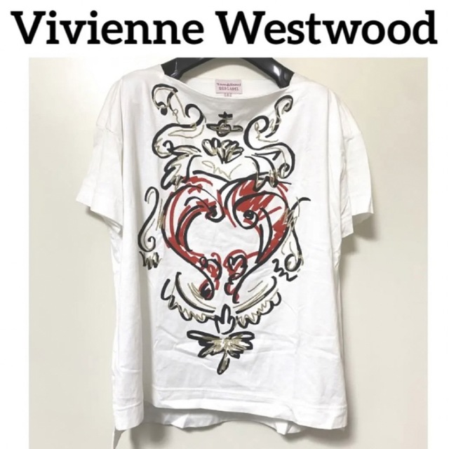 OFF 【新品】Vivienne Westwood ボートネックTシャツ regorealty.com