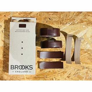 ブルックス(Brooks)の【新品未使用】BROOKS レザーバーテープ ブラウン ロードバイク　パーツ(パーツ)