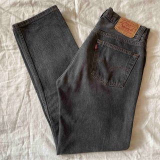 Levi's - 希少サイズ 先染 Levi's 501 ブラックデニム 30×30 黒