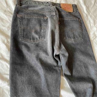 Levi's - 希少サイズ 先染 Levi's 501 ブラックデニム 30×30 黒