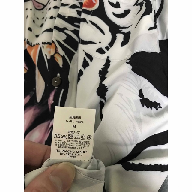 WACKO MARIA ティムリー 白 半袖シャツ サイズM | tradexautomotive.com