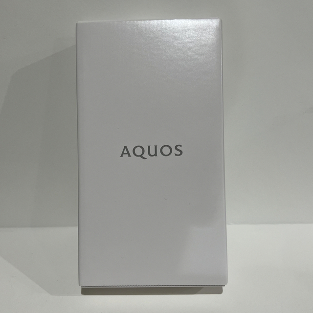 AQUOS sense6s SHARP SH-RM19s シルバー　新品未開封