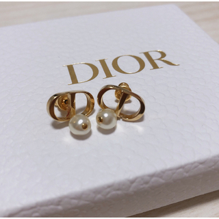 ディオール(Dior)のDIOR ディオール PETIT CD ピアス 正規品 Dior(ピアス)