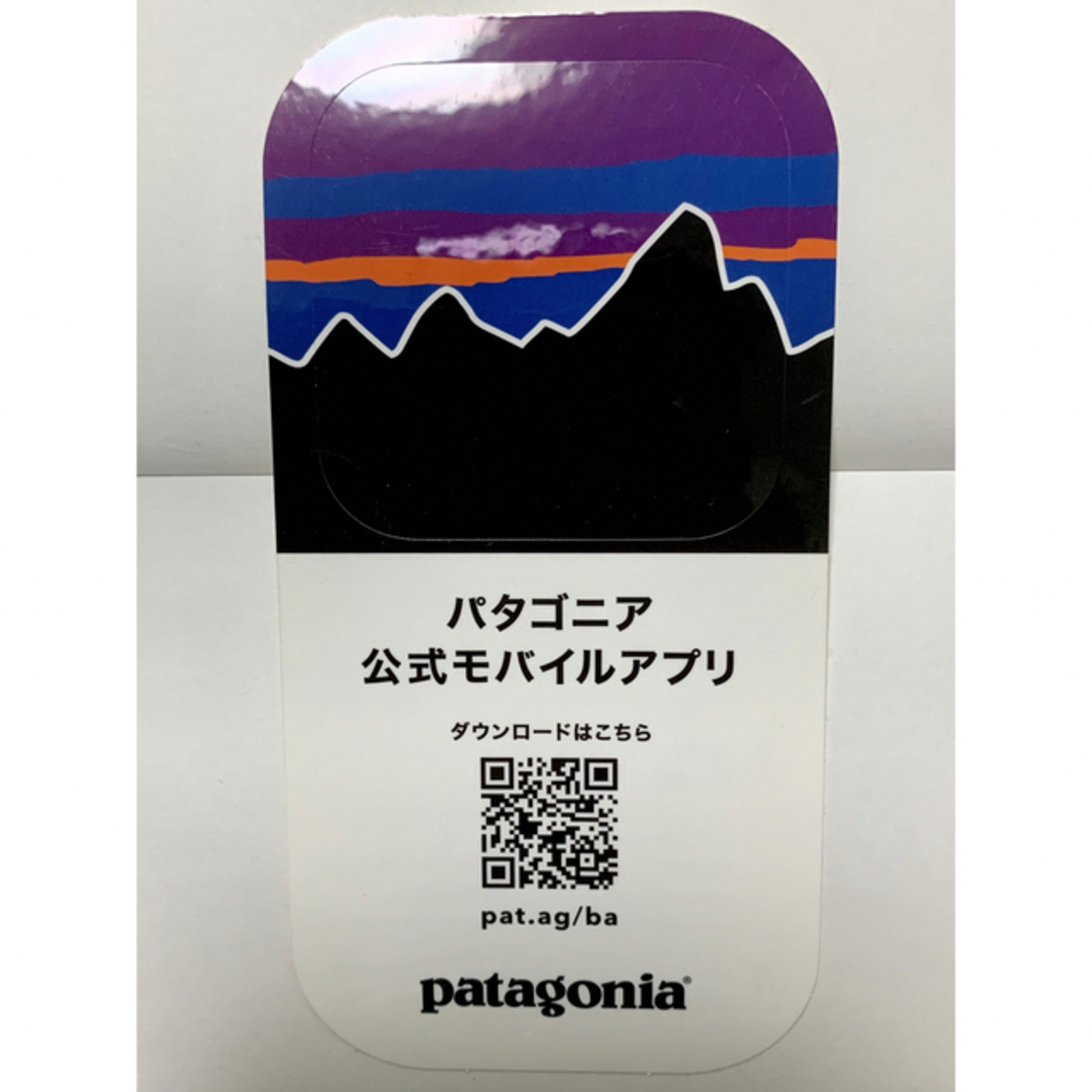 patagonia(パタゴニア)のパタゴニア　Worn Wear ステッカー　2枚 ハンドメイドの文具/ステーショナリー(しおり/ステッカー)の商品写真