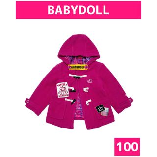 ベビードール(BABYDOLL)のBABYDOLL/ベビードール ダッフルコート size100 ピンク(コート)