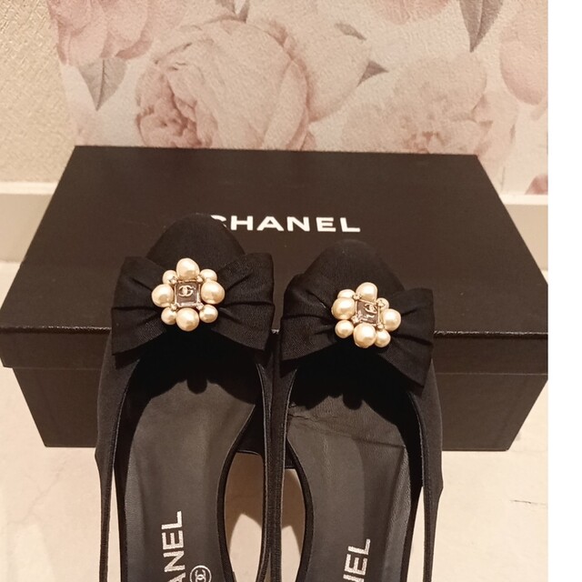 日本最大の CHANEL - 入手困難 CHANEL シャネル パール シューズ