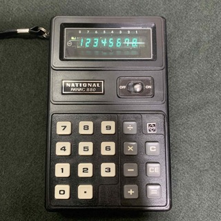 パナソニック(Panasonic)のNational panac 880 電卓　(その他)