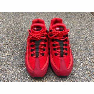 ナイキ(NIKE)のNIKE AirMax95 OG Habanero Red(スニーカー)