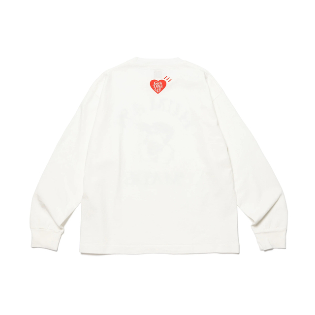 HUMAN MADE(ヒューマンメイド)のVERDY HUMAN MADE GDC バレンタインデー ロングTシャツ XL メンズのトップス(Tシャツ/カットソー(七分/長袖))の商品写真