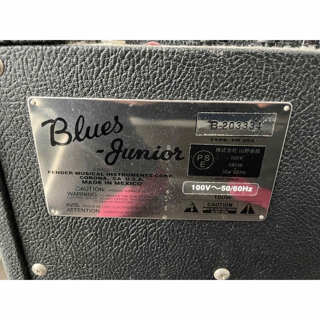 FENDER BLUES JUNIOR 　アンプ 楽器の楽器 その他(その他)の商品写真