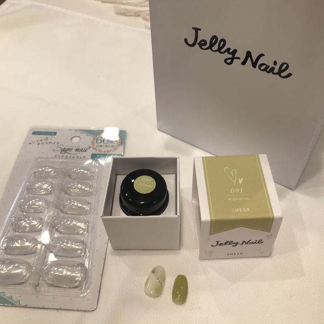 Jelly Nail(ジェリーネイル)の‘22購入☆新品同様☆おまけ付☆ Jelly Nail  091 アルフォンソ コスメ/美容のネイル(カラージェル)の商品写真