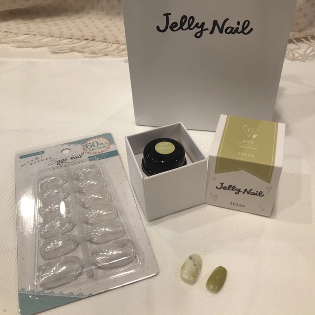 Jelly Nail(ジェリーネイル)の‘22購入☆新品同様☆おまけ付☆ Jelly Nail  091 アルフォンソ コスメ/美容のネイル(カラージェル)の商品写真