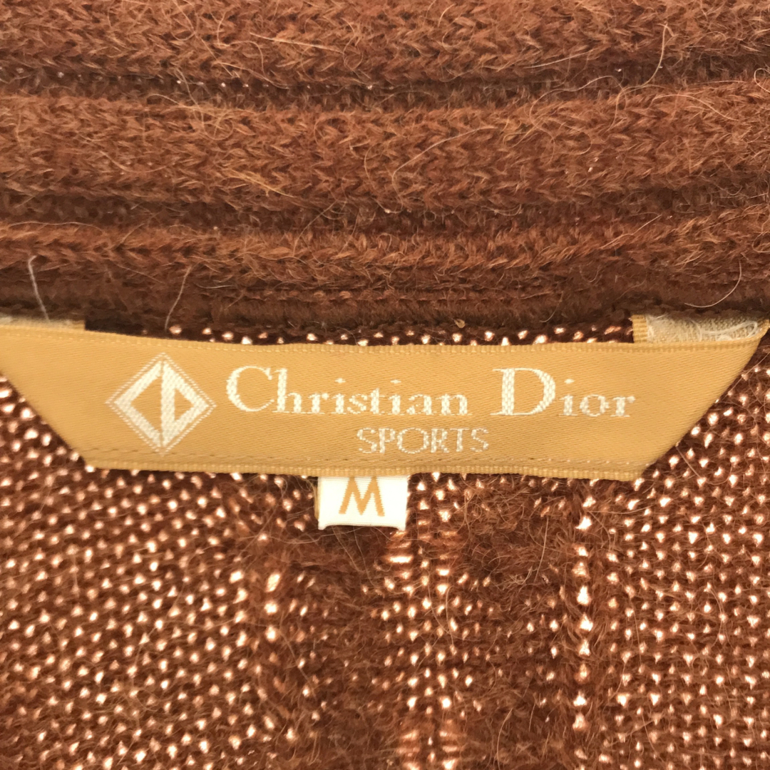 Christian Dior(クリスチャンディオール)のChristian Dior ブレストニットカーディガン M レディースのトップス(カーディガン)の商品写真