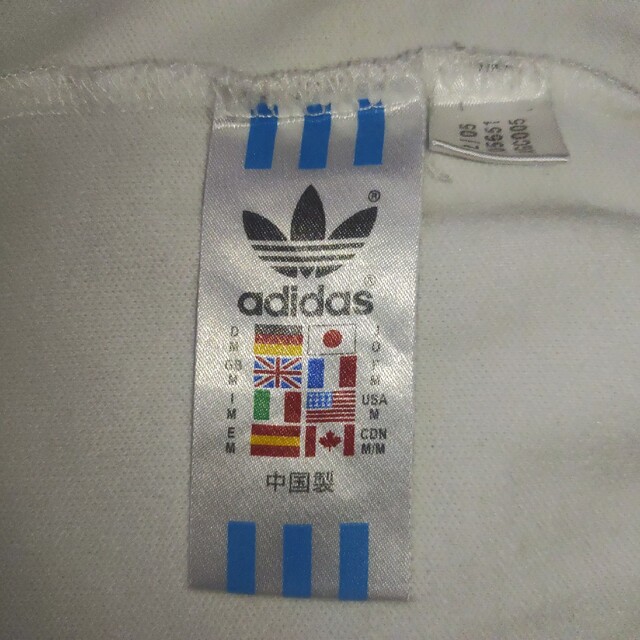 adidas アディダス 希少 80s 万国旗タグ トラックジャケット ジャージ