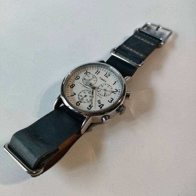 TIMEX(タイメックス)のジャンク　TIMEX　タイメックス　クロノグラフ　腕時計 メンズの時計(腕時計(アナログ))の商品写真