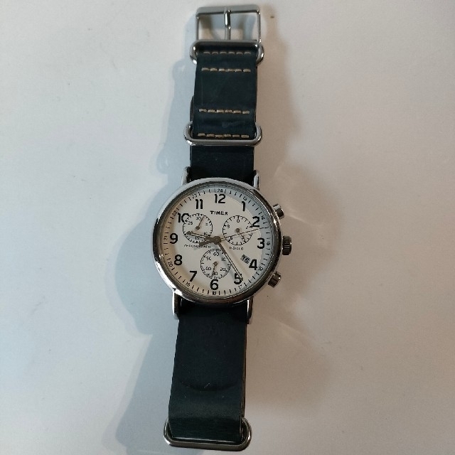 TIMEX(タイメックス)のジャンク　TIMEX　タイメックス　クロノグラフ　腕時計 メンズの時計(腕時計(アナログ))の商品写真