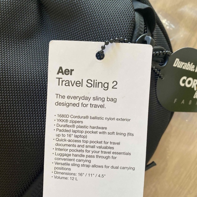 AER(エアー)のAer トラベルスリング2 メンズのバッグ(ボディーバッグ)の商品写真