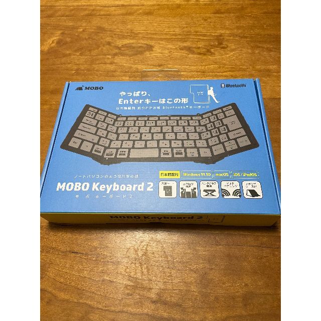 【美品】MOBO Keyboard 2 折りたたみキーボード ブラック