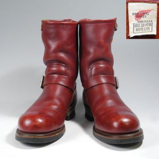 REDWING - PT99エンジニアブーツ8271オロラセット赤茶8268