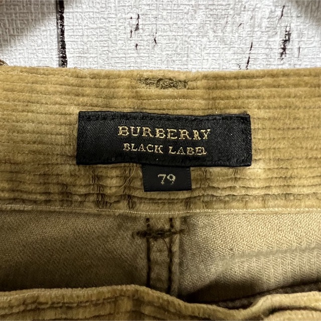 BURBERRY BLACK LABEL(バーバリーブラックレーベル)の未使用タグ付き！BURBERRY BLACK LABELコーデュロイパンツ！ メンズのパンツ(その他)の商品写真