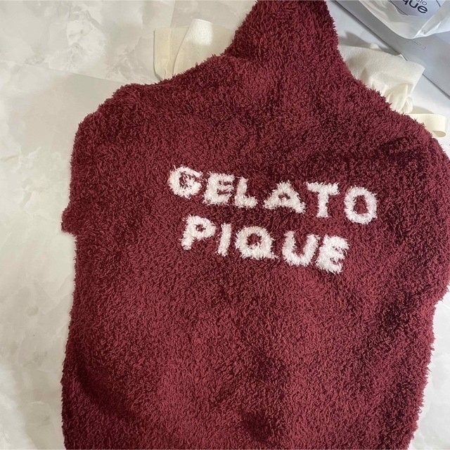 gelato pique(ジェラートピケ)の【新品未使用】ジェラートピケ♡ベア付き ショールカーディガン レディースのルームウェア/パジャマ(ルームウェア)の商品写真