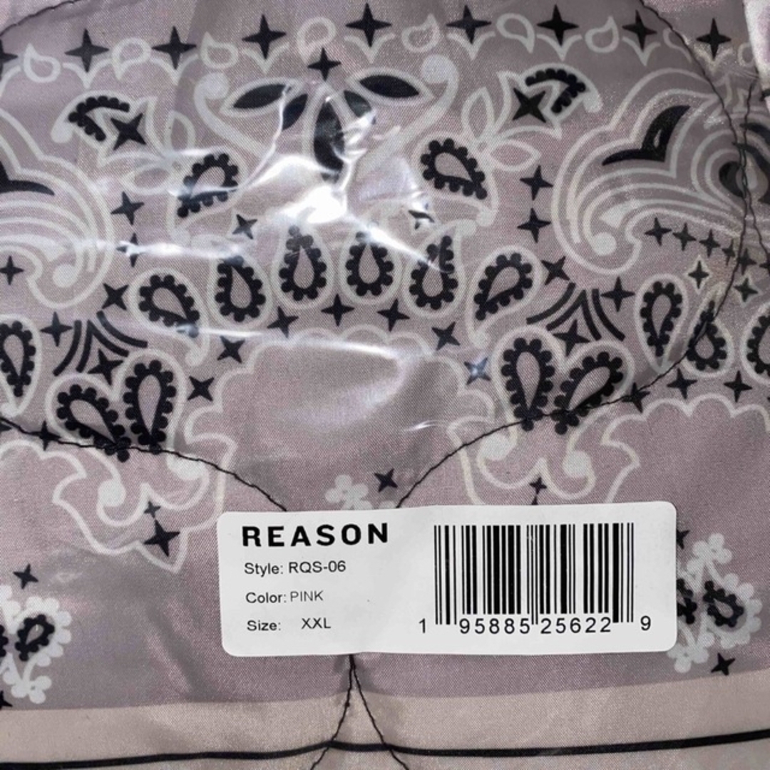REASON BRAND ペイズリーキルティングジャケット 2XL