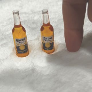 完売商品再入荷！‪꒰新品꒱‬ミニチュア CORONA ビール 瓶 酒 ♡2本(ミニチュア)