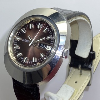 未使用 70s スイス製 腕時計 25石 自動巻 アンティーク ヴィンテージ