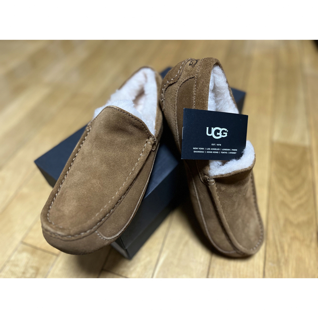 UGG アスコット チェスナット モカシ ほぼ新品