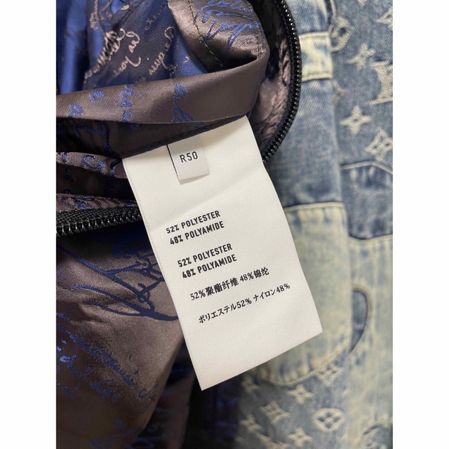 Berluti(ベルルッティ) カリグラフィ ナイロン パーカー サイズR50 て