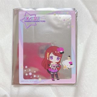 アイカツ(アイカツ!)のアイカツ サンリオ アクリルカード こぎみゅん 紫吹蘭(キャラクターグッズ)