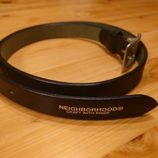 ネイバーフッド(NEIGHBORHOOD)のNBHD 2023 LEATHER PLANE BELT 最終価格！(ベルト)