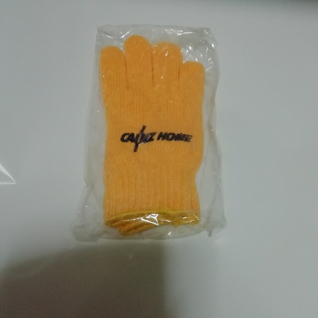橙色　オレンジ色　未使用 カラー軍手 カラー手袋 カインズホーム　カインズ手袋 メンズのファッション小物(手袋)の商品写真