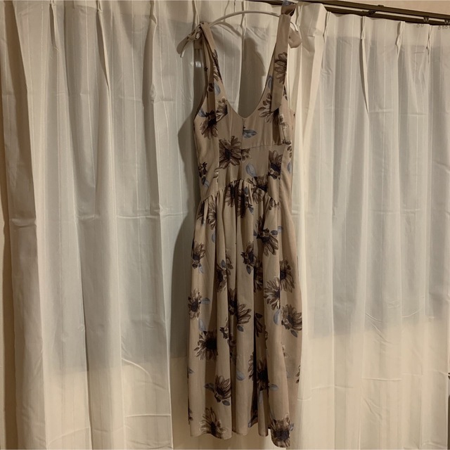 herlipto Sunflower-printed Midi dress | hartwellspremium.com