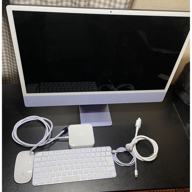 ひー様専用iMac 24インチ M1 パープル