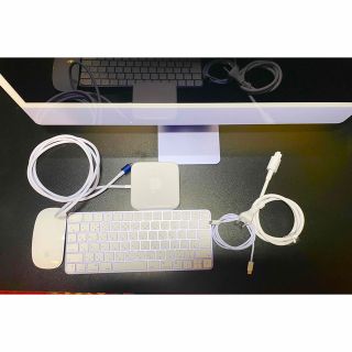 Mac (Apple) - ひー様専用iMac 24インチ M1 パープル の通販 by ジーコ