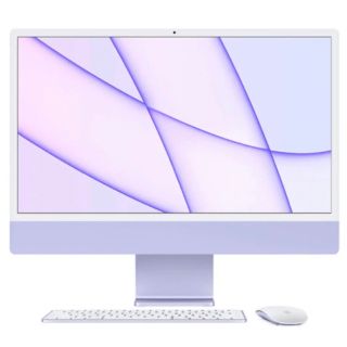 マック(Mac (Apple))のひー様専用iMac 24インチ M1 パープル (デスクトップ型PC)