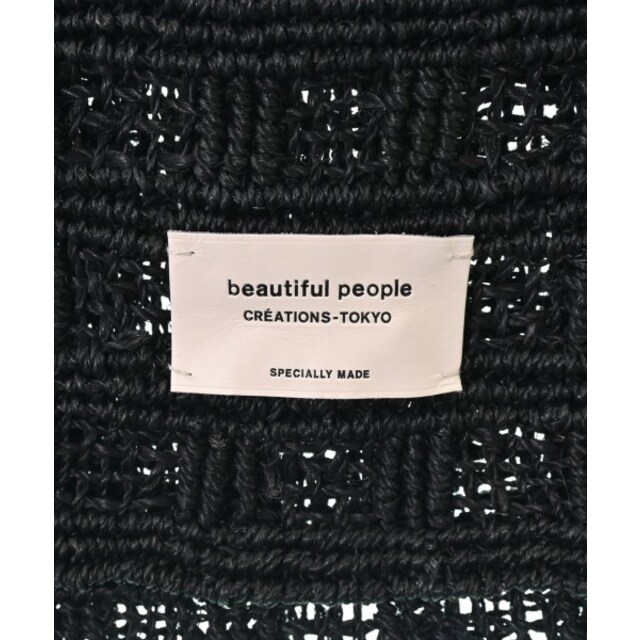 beautiful people(ビューティフルピープル)のbeautiful people ショルダーバッグ - 黒 【古着】【中古】 レディースのバッグ(ショルダーバッグ)の商品写真